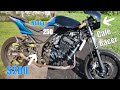 $200 Ninja Complete Wrecked Bike Rebuild / Custom Cafe Racer