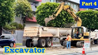 CAT® EXCAVATOR in Action  (Part 4) ~ Water Main Replacement Project 