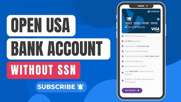 How to open a us bank account for non resident | bank account for non resident | US bank without ssn