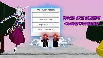 *OP* WHIS GUI SCRIPT | TSB | THE STRONGEST BATTLEGROUNDS 
