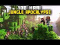 100 Hari Minecraft Jungle Apocalypse Hardcore image