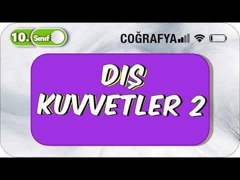 Dış Kuvvetler - 2 | Tek Videoda Anlatım | 10.Sınıf Coğrafya #2023