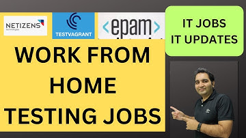 WFH Testing Jobs | Manual Testing| QA Jobs| Rd Automation Learning