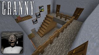 SÖZÜMÜ TUTTUM. MİNECRAFT'TA GRANNY'NİN EVİNİ YAPTIM.(#grannyminecraftevypm)