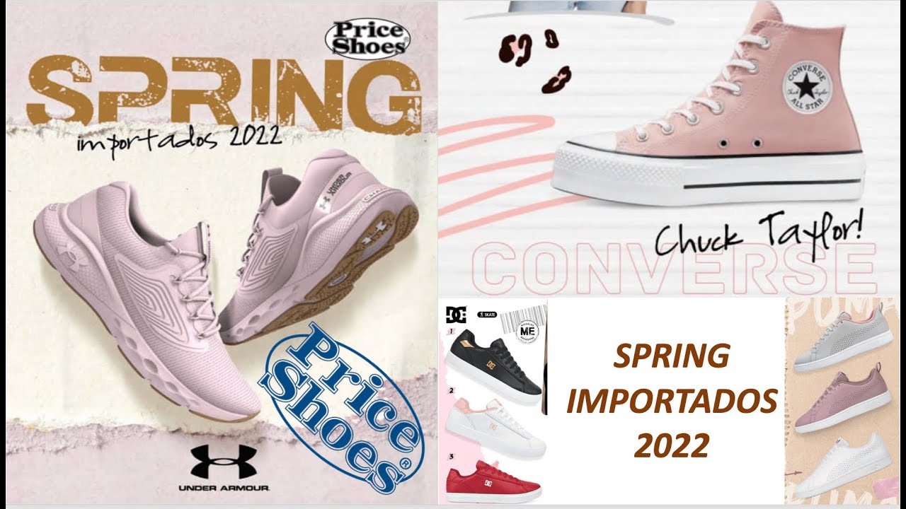 PRICE SHOES. 👟 SPRING, IMPORTADOS 2022. - YouTube