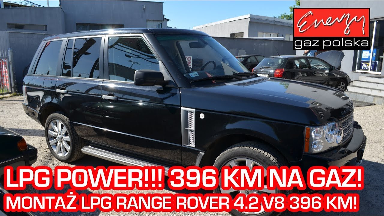 Montaż LPG Range Rover 4.2 V8 396KM 2005r w Energy Gaz