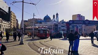 [🇹🇷 Turkey ] Tram near Taksim Mosque | Live 13.11.2025