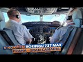 Očima pilotů: Z Prahy na Gran Canaria v kokpitu B737 MAX