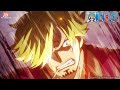 Sanji contro Queen e Zoro contro King | One Piece