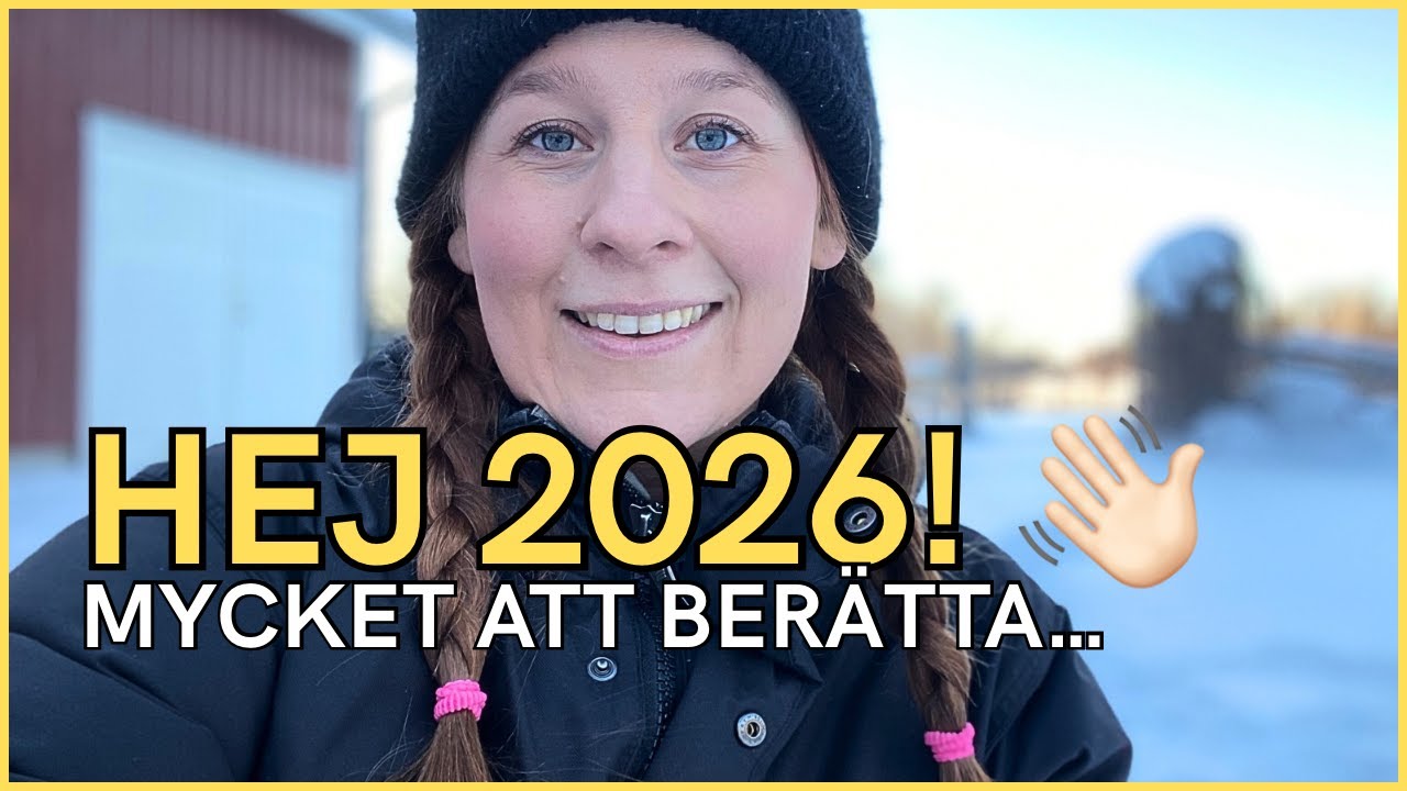 Första VARDAGSVLOGGEN 2026 - Livet just nu… - VLOGG!