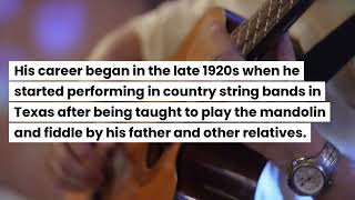 Famous What is Bob Wills Net Worth 2023? Profile