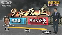 あすから通常国会　憲法改正  左右するキーマンとは