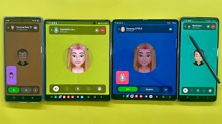 Snapchat Incoming Call Samsung Note 10 Life+Z Fold2+Z Fold3+Blackview A200 Pro