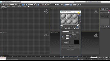 How to use Material editor on 3ds Max