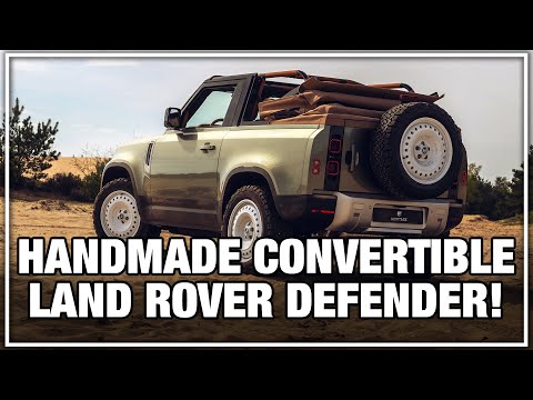 Land Rover Defender coachbuilt Convertible: Heritage Customs Valiance | Niels van Roij Design