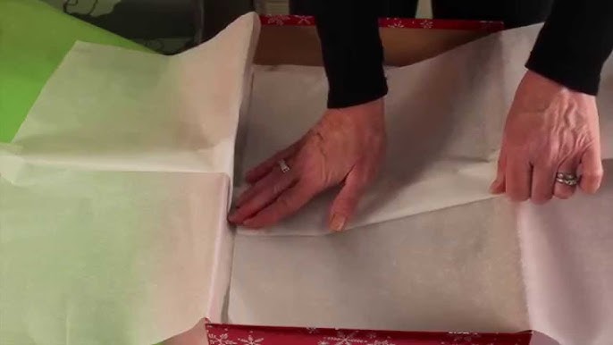 Quick Tip #1  Packaging Trick with Tissue Paper 