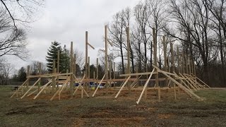 Setting Post for the Pole Barn Ep.4