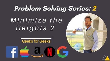 Minimize the Heights II | GFG | Hindi Explain | Problem Solving | MLSA