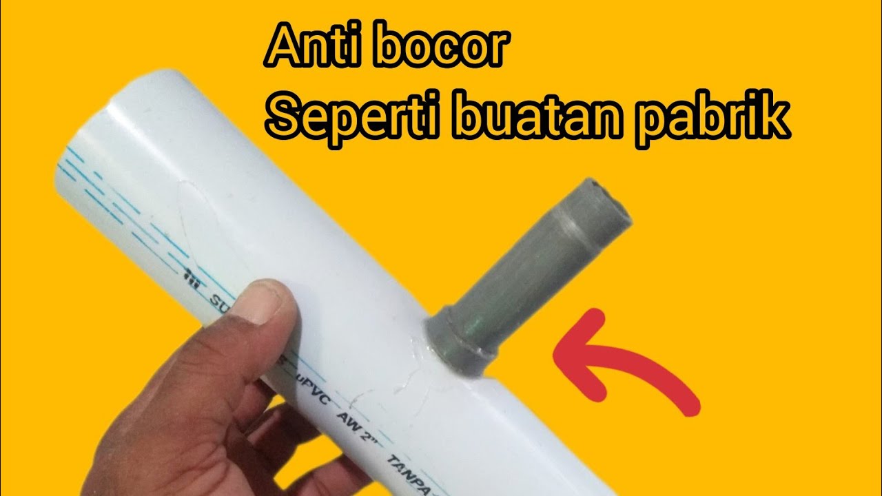 Cara mudah menyambung/Membuat paralel pipa paralon/pvcgudangtutorial 