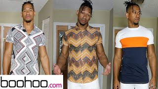 TOPS ONLY!! BooHoo Man Clothing Haul & Try On