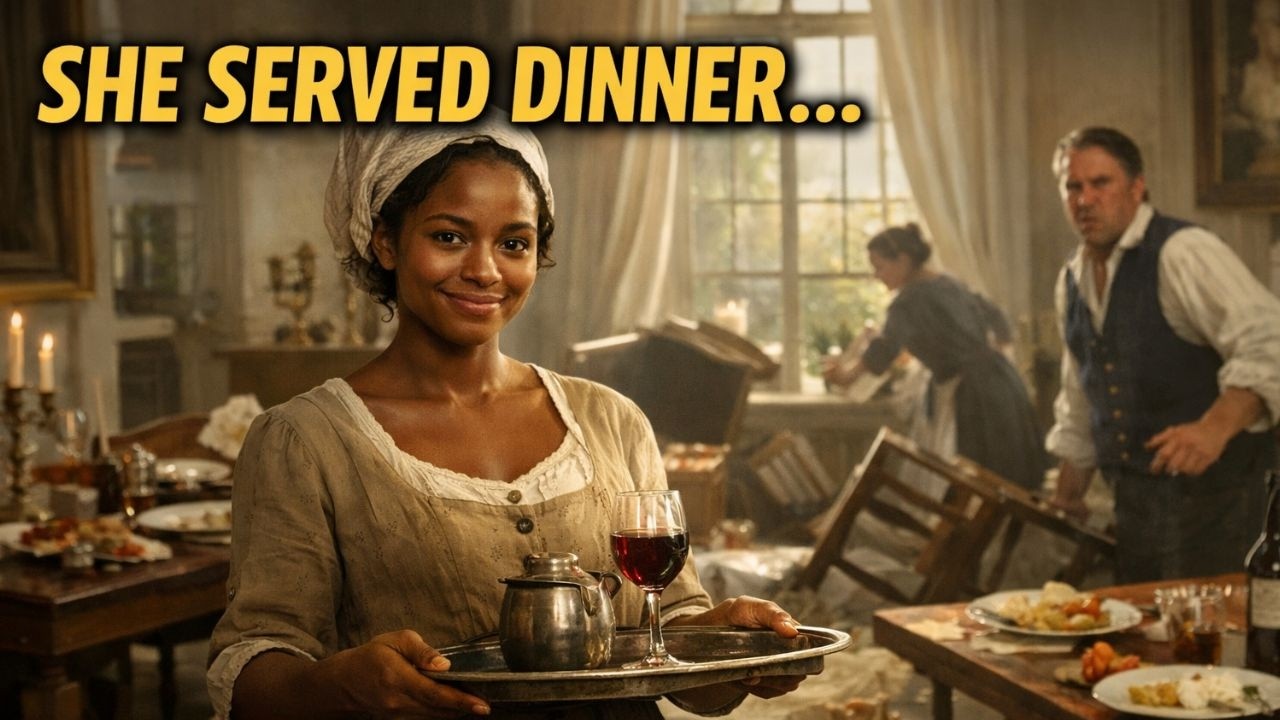 The Slave Who Served Dinner with a Smile — And Destroyed Everything by Morning, 1854