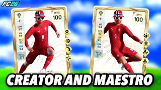 *LEVEL 100* Maestro & Creator Build Video! FC26 Pro Clubs