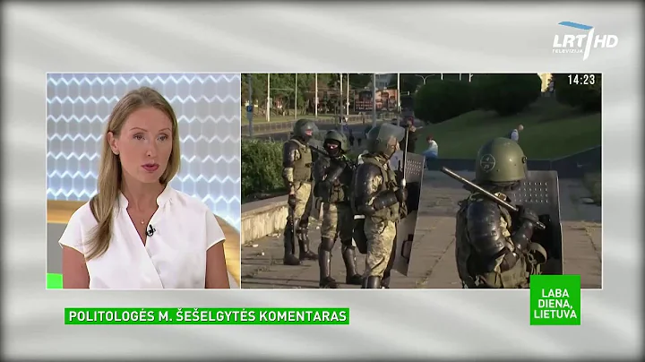 Šešelgytė Baltarusijos krizėje mato ne tik valdžią ir protestuotojus: žaidėjų yra ir daugiau