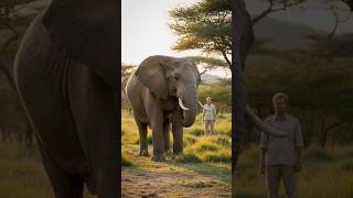 Elephant Cries Real Tears Saying Goodbye to Caregiver! 🐘😢💔
