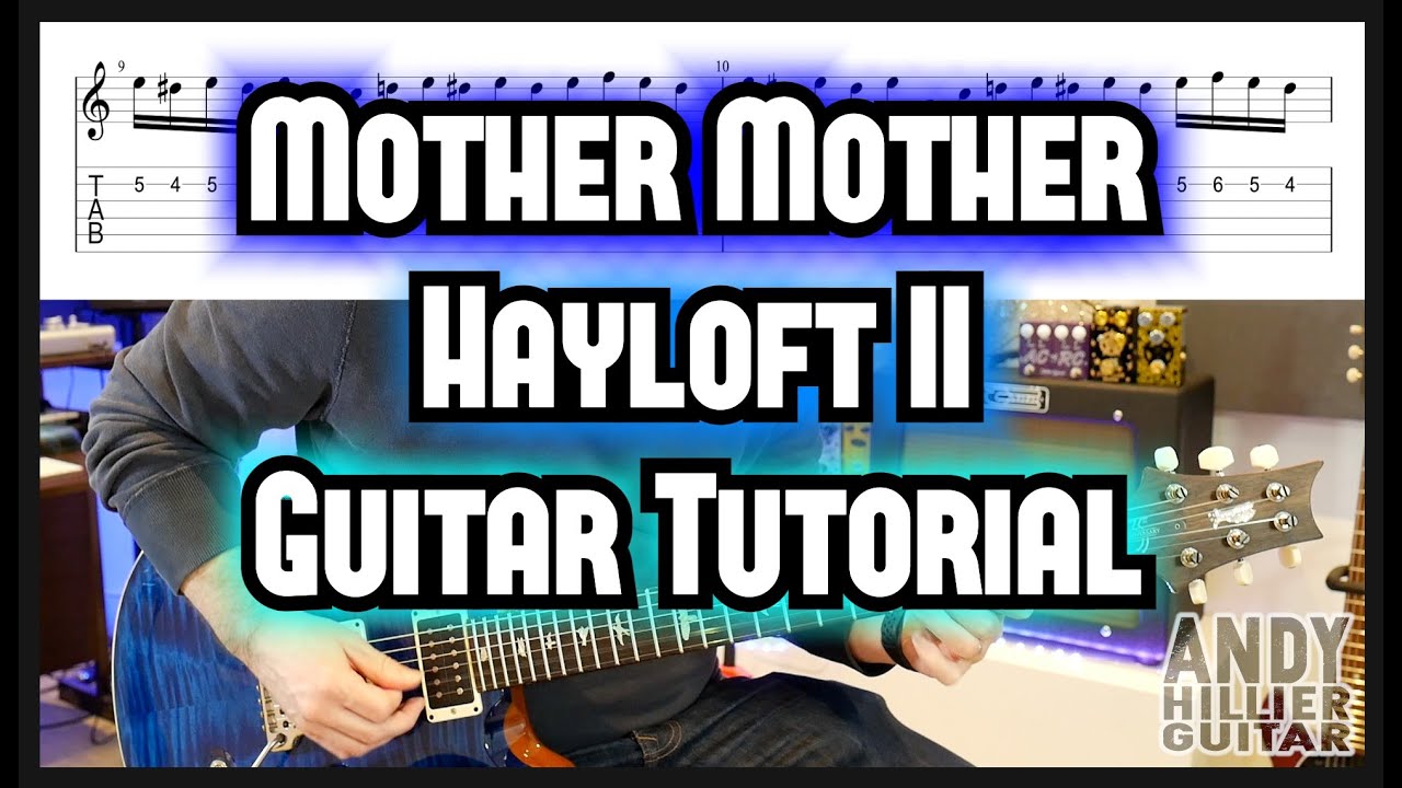 How to play Mother Mother Hayloft II Guitar Tutorial Lesson YouTube