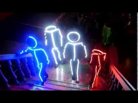 dosis plan Paralizar Disfraces leds carnaval corralejo - LED light suit Carnaval Costume  Canarias - YouTube