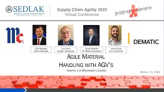 Agile Material Handling with Automated Guided Vehicles (AGVs)