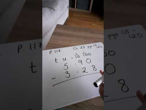Subtraction of decimal