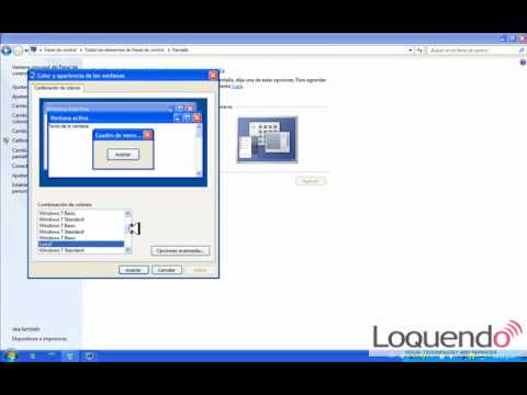 Video: Cómo Cambiar El Estilo De Windows 7