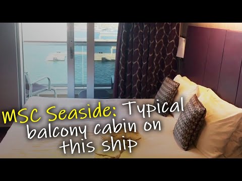 MSC Seaside: Balcony