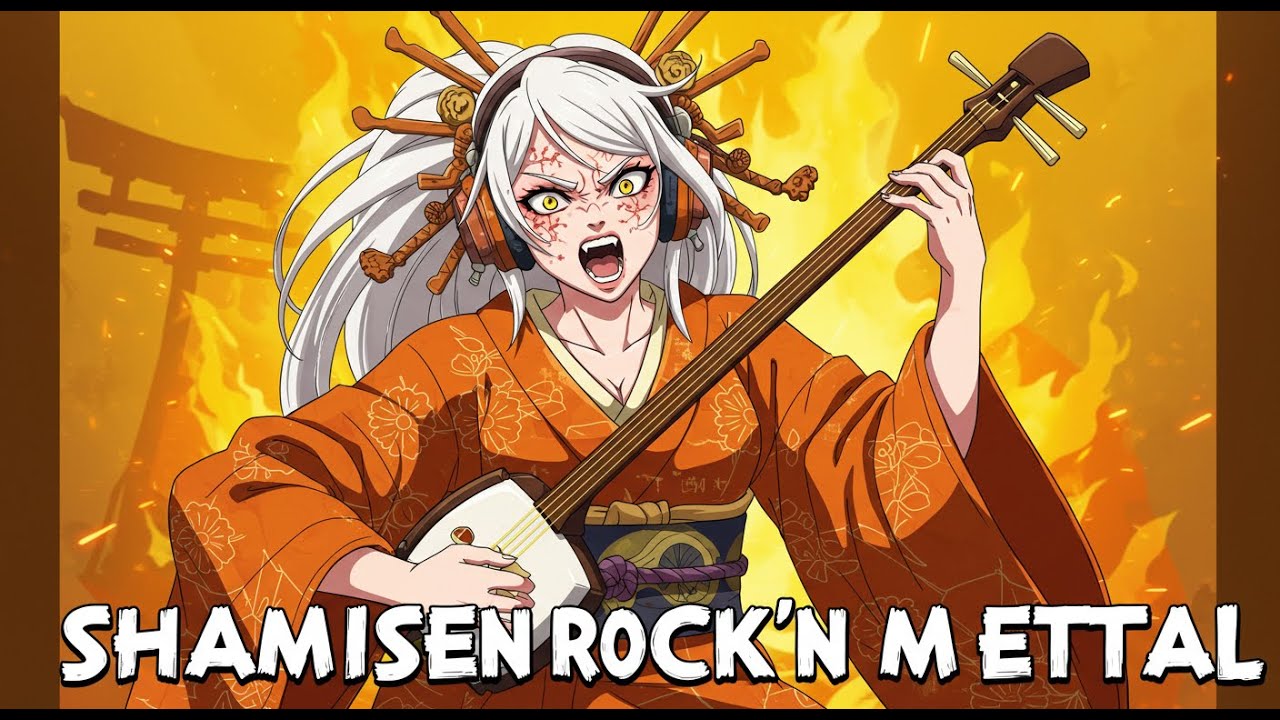 烈火の和音 : Japanese Battle Shamisen Rock Energy【和風ロック】