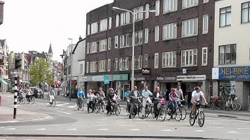 Afternoon Cycling in Utrecht (Netherlands)
