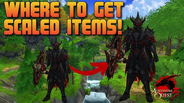 AQ3D Where To Find Scaled Items! AdventureQuest 3D