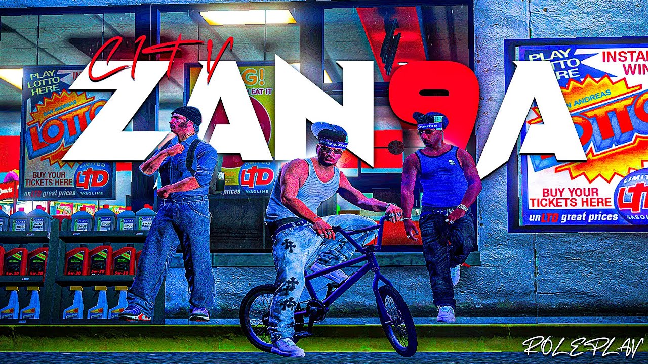 Zan9a City Roleplay Official Server Trailer →| S1
