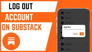 How To Log Out Of Substack Account