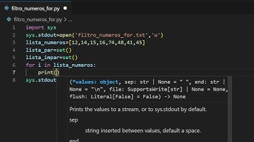 Explicación Ejercicio de programación: filtrar y almacenar números pares e impares en Python
