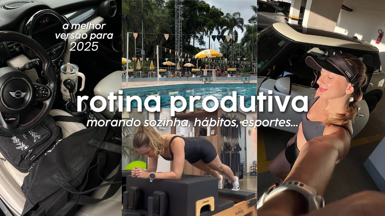 ROTINA PRODUTIVA morando sozinha e cultivando uma vida saudável