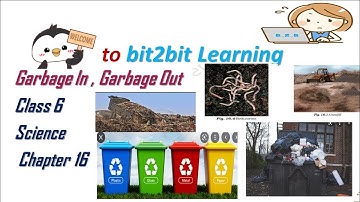 class 6 ||science  || chapter 16||Garbage In  Garbage Out||NCERT||