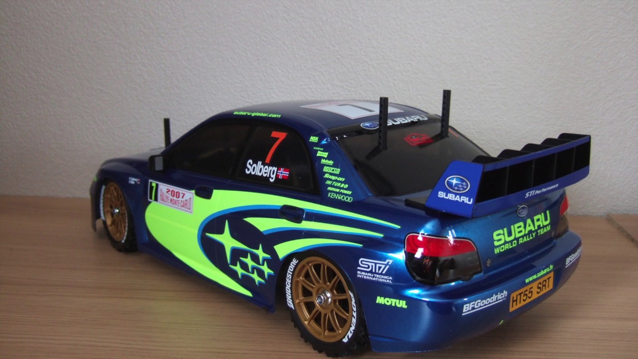 Tamiya Subaru Impreza WRC Monte Carlo 2007 51289 + Gool RC