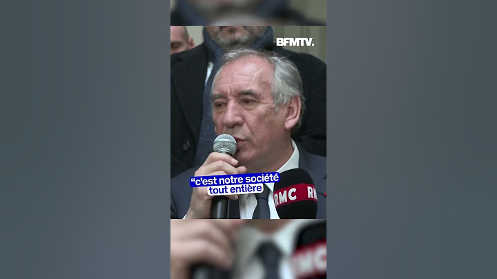 Affaire Bétharram: François Bayrou s'exprime après sa rencontre avec des victimes