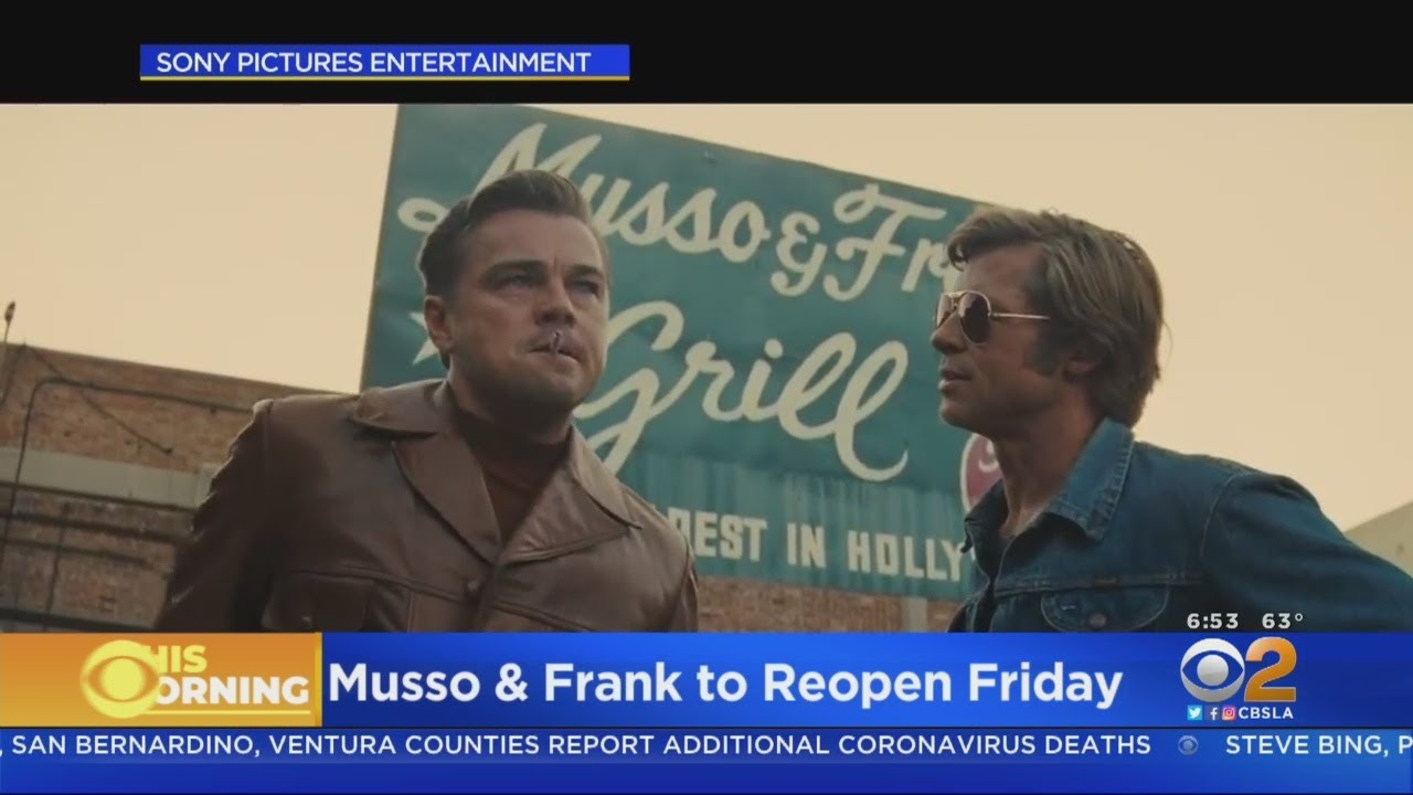 Iconic Musso & Frank To Reopen