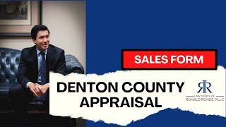 Denton County CAD.  Sale Information