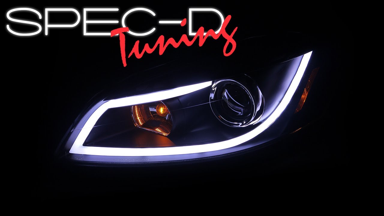 SPECDTUNING DEMO VIDEO: 2006-2007 CHEVY MONTE CARLO LED DRL PROJECTOR ...