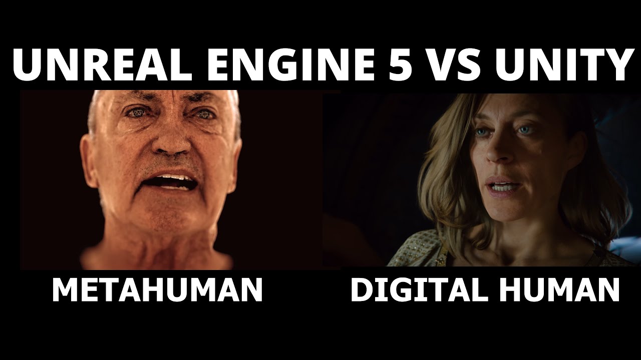 Unreal Engine 5 Metahuman vs Unity - YouTube