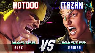 Sf6 Hotdog29 Alex Vs Itazan Marisa High Level Gameplay
