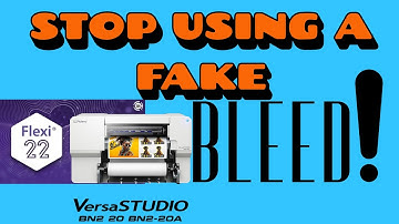 How to make a Bleed in Flexidesigner VersaStudio Edition the Right Way _(Roland BN2-20/A)
